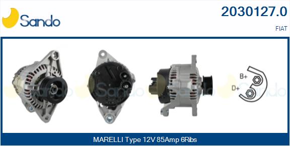 Alternatore SANDO 2030127.0