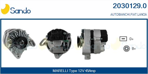  ALTERNATORE (ADATTABILE) LANCIA Y10 1.0 -91