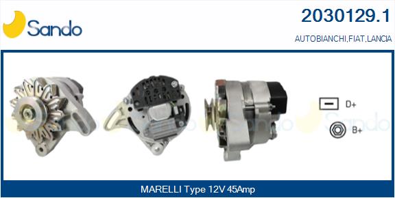  ALTERNATORE (ORIGINALE ) FIAT PANDA -04