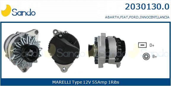  ALTERNATORE (ADATTABILE) FIAT TIPO 1.4 -95