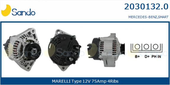  ALTERNATORE (ADATTABILE) SMART CITY 0.8 CDI -04