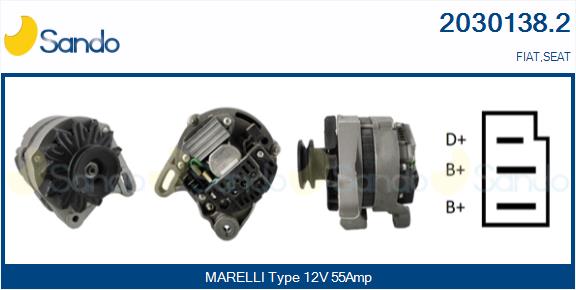 Alternatore SANDO 2030138.2