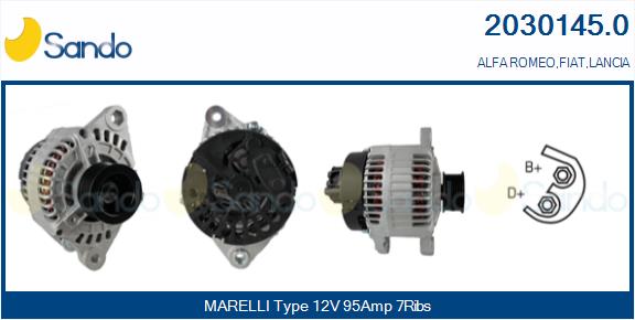  ALTERNATORE (ADATTABILE)