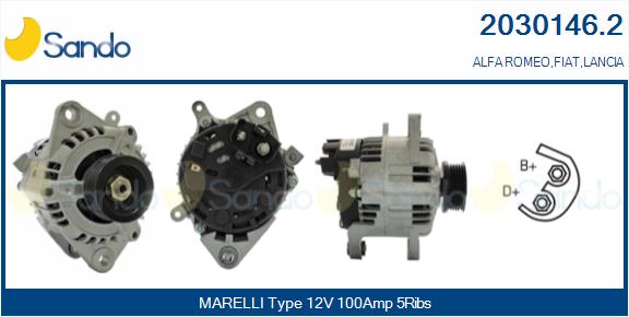 Alternatore SANDO 2030146.2