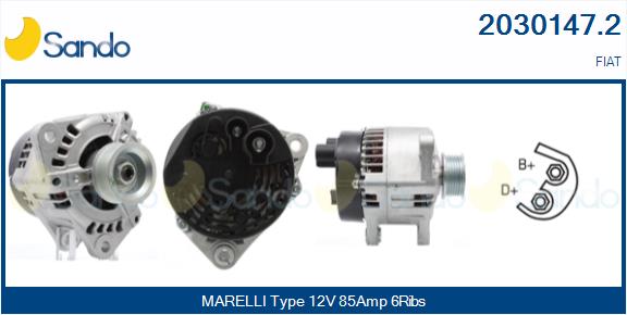 Alternatore SANDO 2030147.2