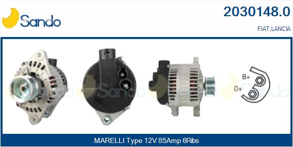 Alternatore SANDO 2030148.0