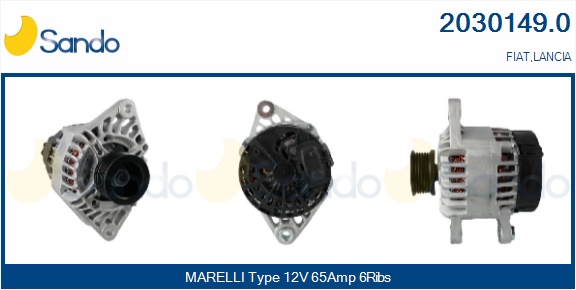  ALTERNATORE (ADATTABILE) FIAT PUNTO 1.9DS 99-