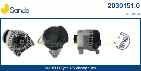  ALTERNATORE (ADATTABILE) FIAT