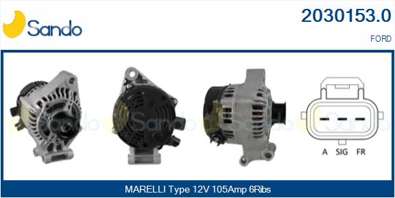 Alternatore SANDO 2030153.0