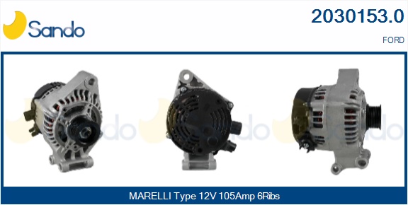 SANDO ALT.RE(ADATTABILE) FORD FOCUS 1.4 -04