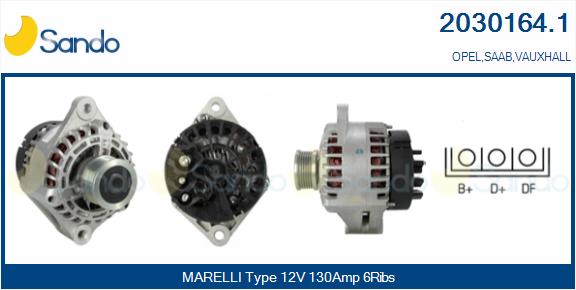 Alternatore SANDO 2030164.1