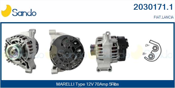 Alternatore SANDO 2030171.1