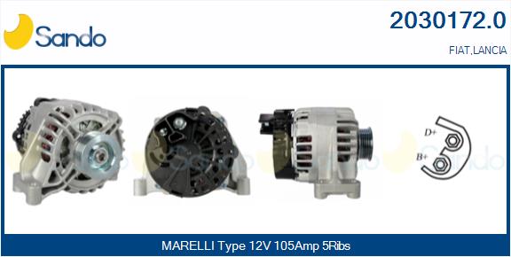  ALTERNATORE (ADATTABILE)