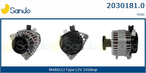  ALTERNATORE (ADATTABILE) FORD C-MAX 1.8 TDCI -10
