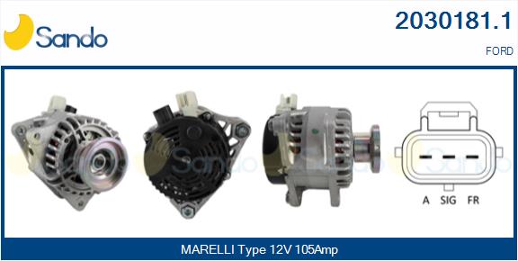 Alternatore SANDO 2030181.1