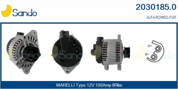 Alternatore SANDO 2030185.0