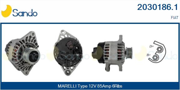  ALTERNATORE (ORIGINALE ) FIAT PUNTO 1.9JTD 03-