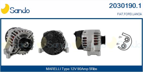 Alternatore SANDO 2030190.1