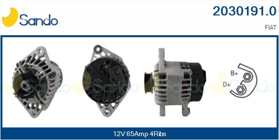 Alternatore SANDO 2030191.0