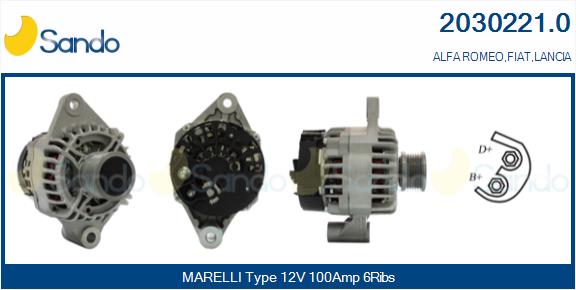  ALTERNATORE (ADATTABILE) FIAT BRAVO 1.6 D MJT -14