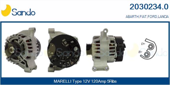  ALTERNATORE (ADATTABILE)