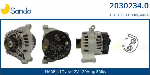  ALTERNATORE (ADATTABILE)