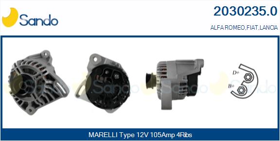 SANDO ALT.RE(ADATTABILE)