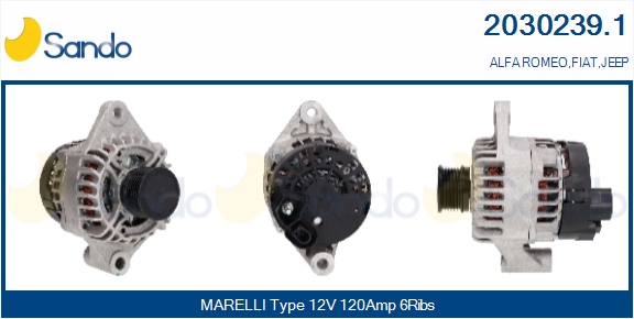  ALTERNATORE (ORIGINALE) ALFA GIULIETTA 2.0JTDM 13-