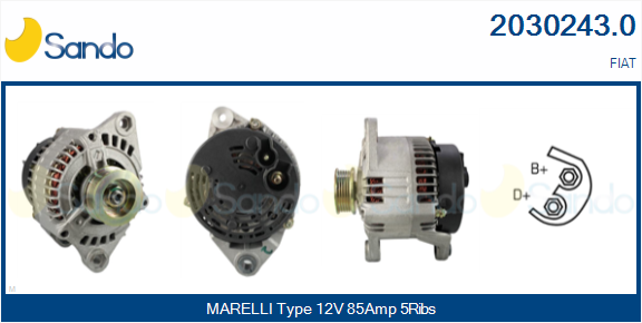 Alternatore SANDO 2030243.0