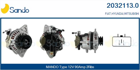 Alternatore SANDO 2032113.0