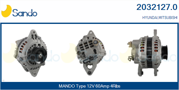 Alternatore SANDO 2032127.0