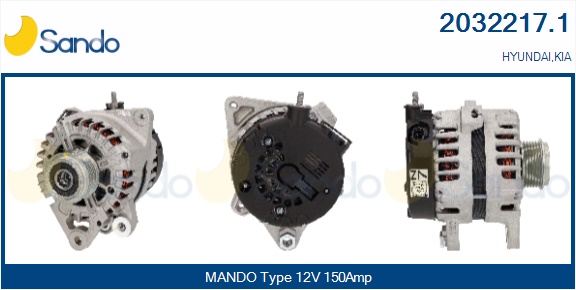 Alternatore SANDO 2032217.1