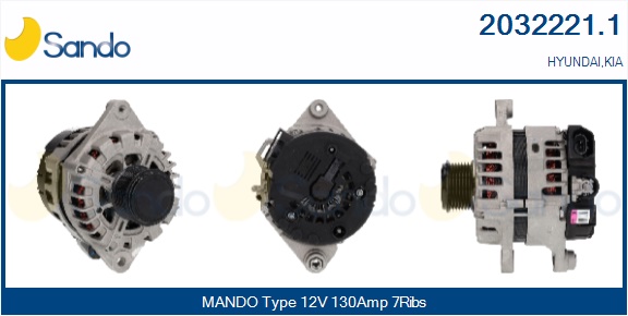 Alternatore SANDO 2032221.1
