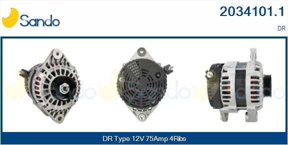  ALTERNATORE (ORIGINALE ) DR