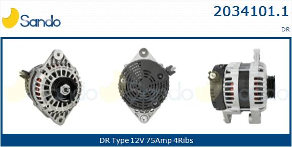  ALTERNATORE (ORIGINALE ) DR