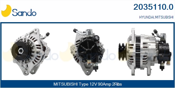  ALTERNATORE (ADATTABILE) HYUNDAI H-1 2.5 TD -07