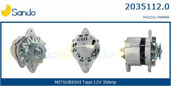  ALTERNATORE (ADATTABILE) MAZDA 323 -96