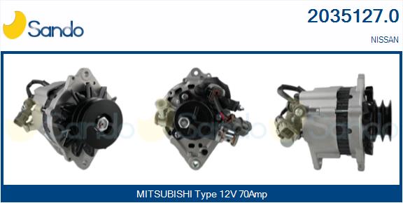  ALTERNATORE (ADATTABILE) NISSAN PATROL 2.8TD -97