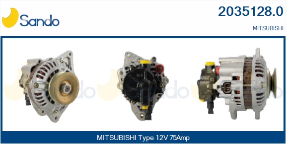  ALTERNATORE (ADATTABILE) MITS. PAJERO 2.5TD -00