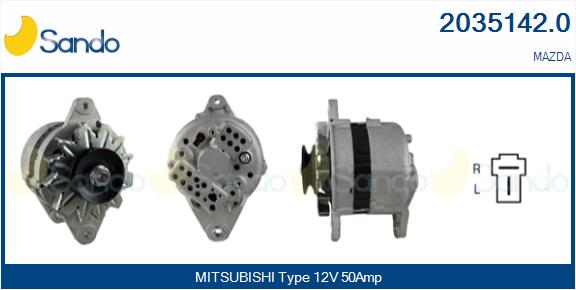 Alternatore SANDO 2035142.0