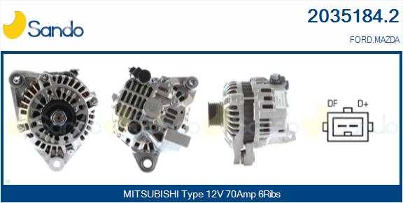 Alternatore SANDO 2035184.2
