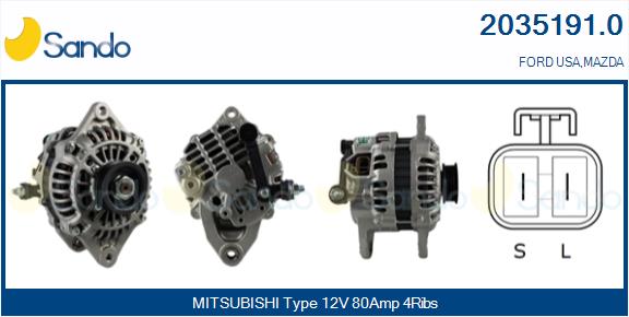  ALTERNATORE (ADATTABILE)