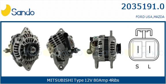  ALTERNATORE (ADATTABILE)