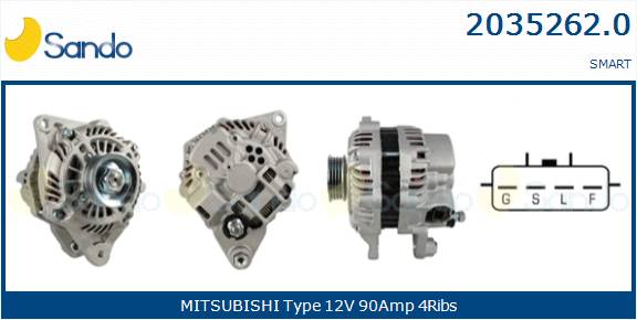  ALTERNATORE (ADATTABILE)