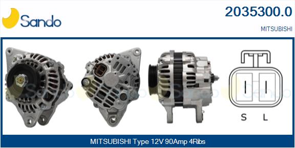 Alternatore SANDO 2035300.0