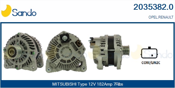  ALTERNATORE (ADATTABILE)