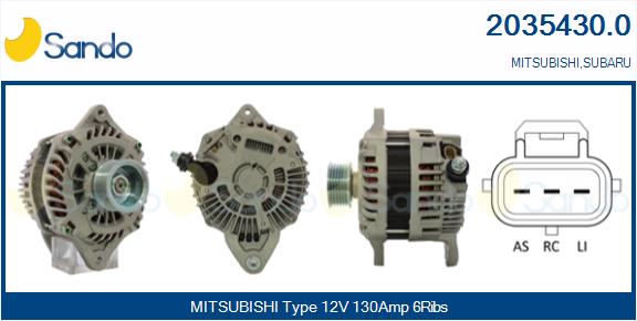 Alternatore SANDO 2035430.0
