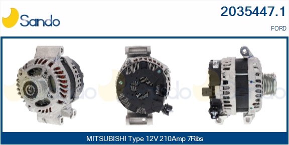 Alternatore SANDO 2035447.1