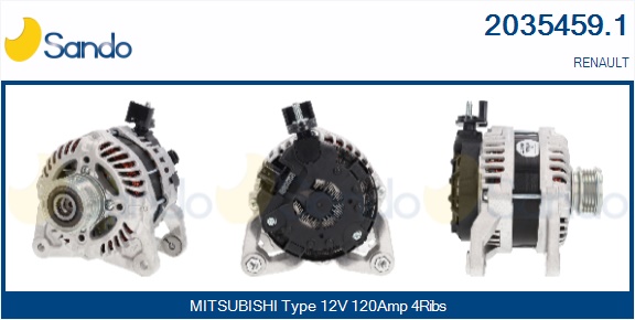 Alternatore SANDO 2035459.1