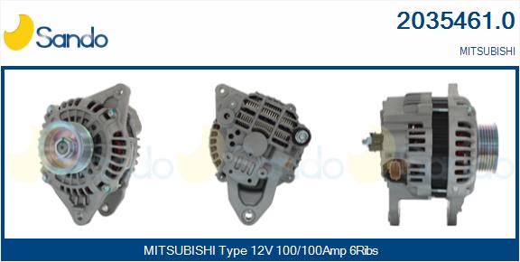 Alternatore SANDO 2035461.0